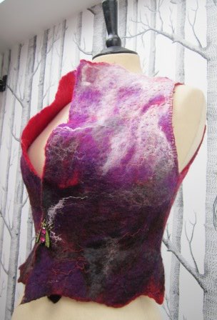 Felt waistcoat